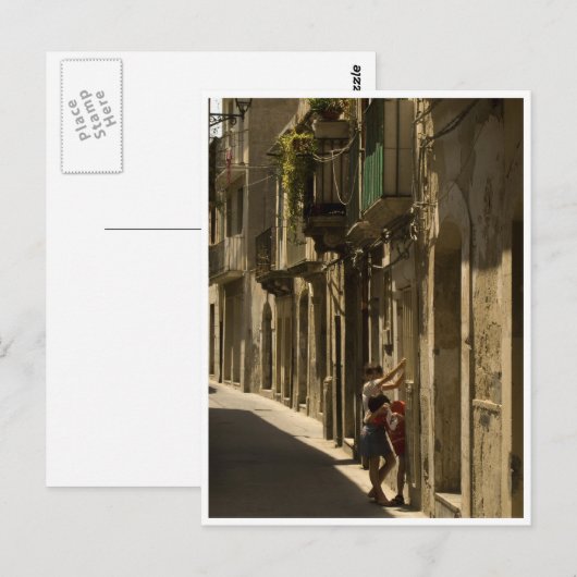 kinder postkarte (Vorne/Hinten)