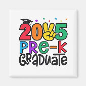 Kinder Pre-K Grad 2025 Preschool Prek Abschluss Magnet (Vorne)