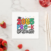 Kinder Pre-K Grad 2025 Preschool Prek Abschluss Serviette (Beispiel)