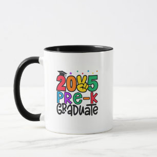 Kinder Pre-K Grad 2025 Preschool Prek Abschluss Tasse