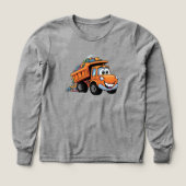 🚧👷♂️ Kinder Pullover – Cooles Baustellenauto (Design Vorderseite)