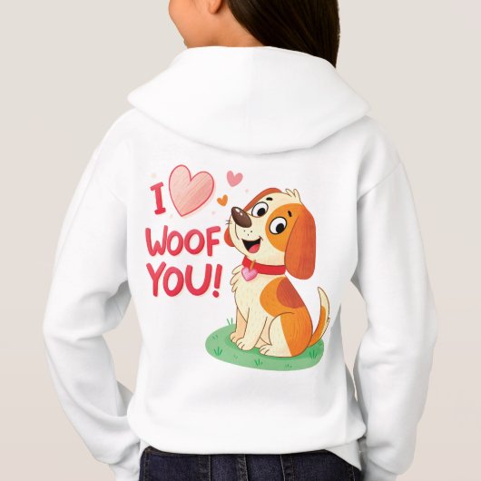 Kinder Pullover Hoodie (Rückseite)