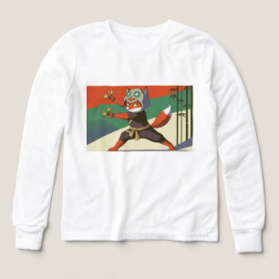 🥷🦊 Kinder Pullover – Ninja Fuchs