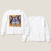🦊 Kinder Pullover – Süßer Fuchs (Design Vorderseite & Rückseite)