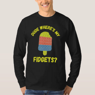 Kinder Push Pop It Gamebord Fidget Sensory Toce C T-Shirt