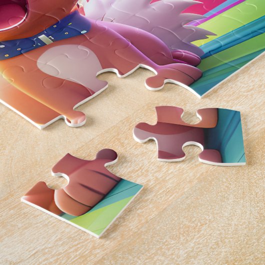 Kinder-Puzzle Puzzle (Seite)