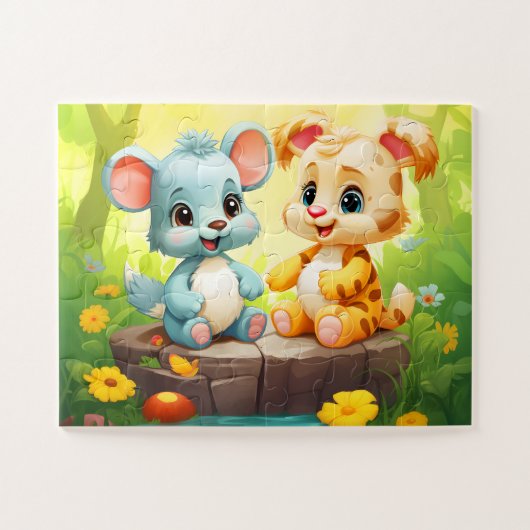 Kinder-Puzzle Puzzle (Horizontal)