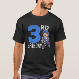 Kinder Radfahrer 3. Geburtstag Mountainbiken 3 Jah T-Shirt