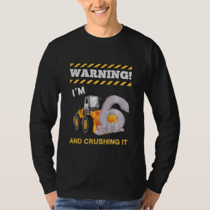 Kinder Radlader Kinder Geburtstag Kind 6. Geburt T-Shirt