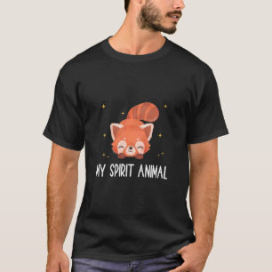 Kinder Red Panda Kind My Spirit Animal Panda Boys T-Shirt
