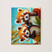 Kinder Red Pandas Jigsaw Puzzle - Tropical (Vertikal)