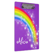 Kinder Regenbogensterne, genannt Clipboard Klemmbrett (Rechts)