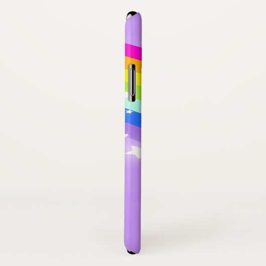 Kinder Regenbogenviolett Case-Mate iPhone Hülle (Hinten/Rechts)