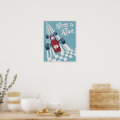 Kinder-Rennposter Poster (Küche)