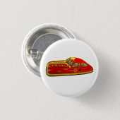 KINDER RETRO FEUER DEPT AUTORUNDE ABZEICHEN BUTTON (Vorne & Hinten)