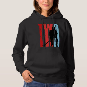 Kinder Retro Field Hockey 2. Geburtstag Spieler Mo Hoodie