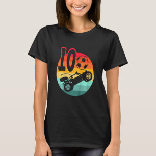 Kinder Retro I 10 Jahre alt I Tag I RC Autos I Fuß T-Shirt