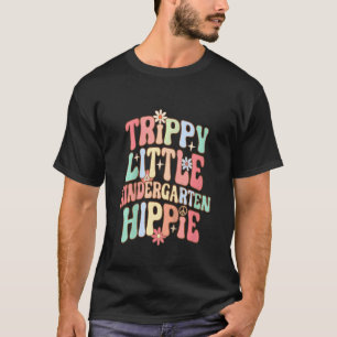 Kinder Retro Kindergarten Trippie Kleine Hippie Ki T-Shirt