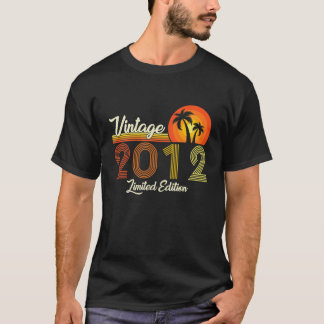 Kinder Retro Vintag 2012 10. Geburtstag 10 Jahre a T-Shirt