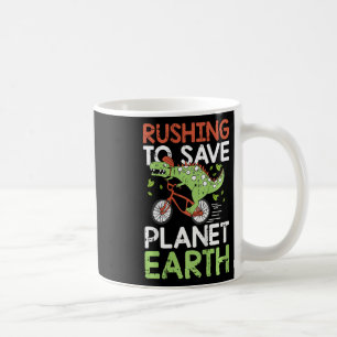 Kinder retten das Umweltungstos des Planeten Erde Kaffeetasse