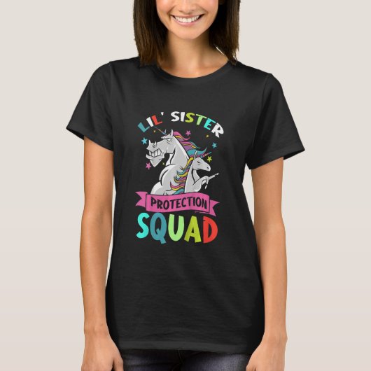Kinder-Rettungsschwimmer-Schutz Squad Unicorn Bro T-Shirt (Vorderseite)