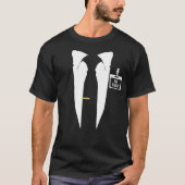 Kinder Ring Bearer Funny Ring Sicherheit Tuxedo Gr T-Shirt (Vorderseite)