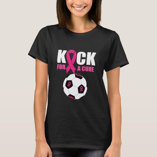 Kinder Rosa Ball Fußball für Mädchen Jungen Kick T-Shirt (Vorderseite)
