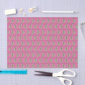 Kinder Rosa Fisch Muster Seidenpapier (Handwerk)