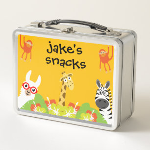 Kinder Safari Metall Brotdose