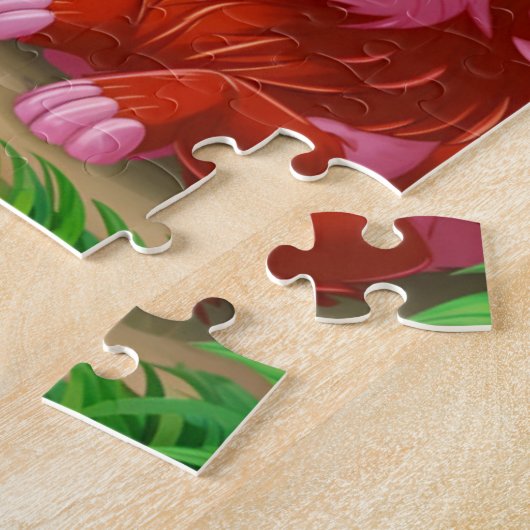 Kinder Safari Wilderness Kreaturen Vorname Puzzle (Seite)