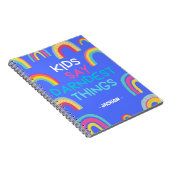 Kinder sagen die dunkelsten Dinge Notizblock (Rechte Seite)