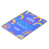 Kinder sagen die dunkelsten Dinge Notizblock (Linke Seite)