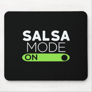 Kinder Salsa Modus On Shirt - Funny Dancing Shirt Mousepad