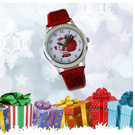 Kinder Santa eWatch Weihnachten Armbanduhr