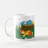 Kinder schlafen mit der Fee im Wald Kaffeetasse (Links)