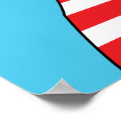 Kinder Schlafzimmer Niedlich Gewitter Seagull Bird Poster (Ecke)