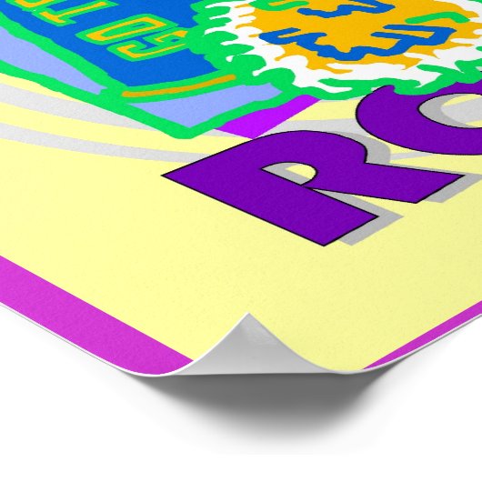 Kinder-Schlafzimmerplakat Poster (Ecke)