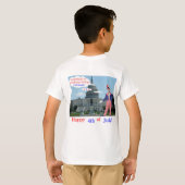 Kinder schlagen. Glückwunsch 4. Ratte/Unclesam T-Shirt (Schwarz voll)