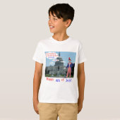 Kinder schlagen. Glückwunsch 4. Ratte/Unclesam T-Shirt (Vorne ganz)
