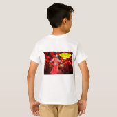 Kinder schlagen. Happy Chinese New Year. Panda/man T-Shirt (Schwarz voll)