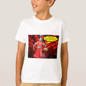 Kinder schlagen. Happy Chinese New Year. Panda/man T-Shirt (Vorderseite)