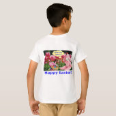 Kinder schlagen. Happy Oaster. Alpaca/Hunny T-Shirt (Schwarz voll)