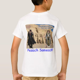 Kinder schlagen. Happy Passover. loris/Affe T-Shirt