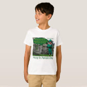 Kinder schlagen. Happy St. Patrick's Day. irish se T-Shirt (Vorne ganz)