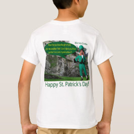 Kinder schlagen. Happy St. Patrick's Day. irish se T-Shirt