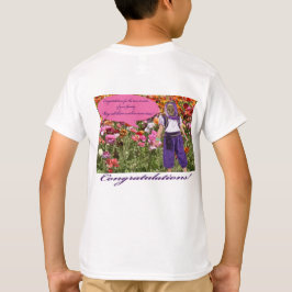 Kinder schlagen. Herzlichen Glückwunsch! T-Shirt