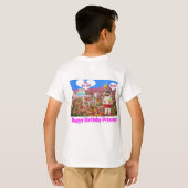 Kinder schlagen. Herzlichen Glückwunsch zur Geburt T-Shirt (Schwarz voll)