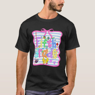 Kinder-Schleife für Mädchen der fünften Klasse zur T-Shirt