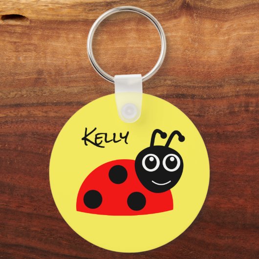 Kinder Schlüsselanhänger-Ladybug-Schlüsselanhänger Schlüsselanhänger (Vorderseite)