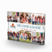 Kinder Schuljahr Keepake Collage Fotoblock (Rechts)